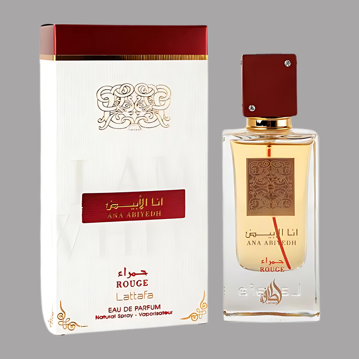 Ana Abiyedh Rouge 60ml Eau De Parfum Lattafa