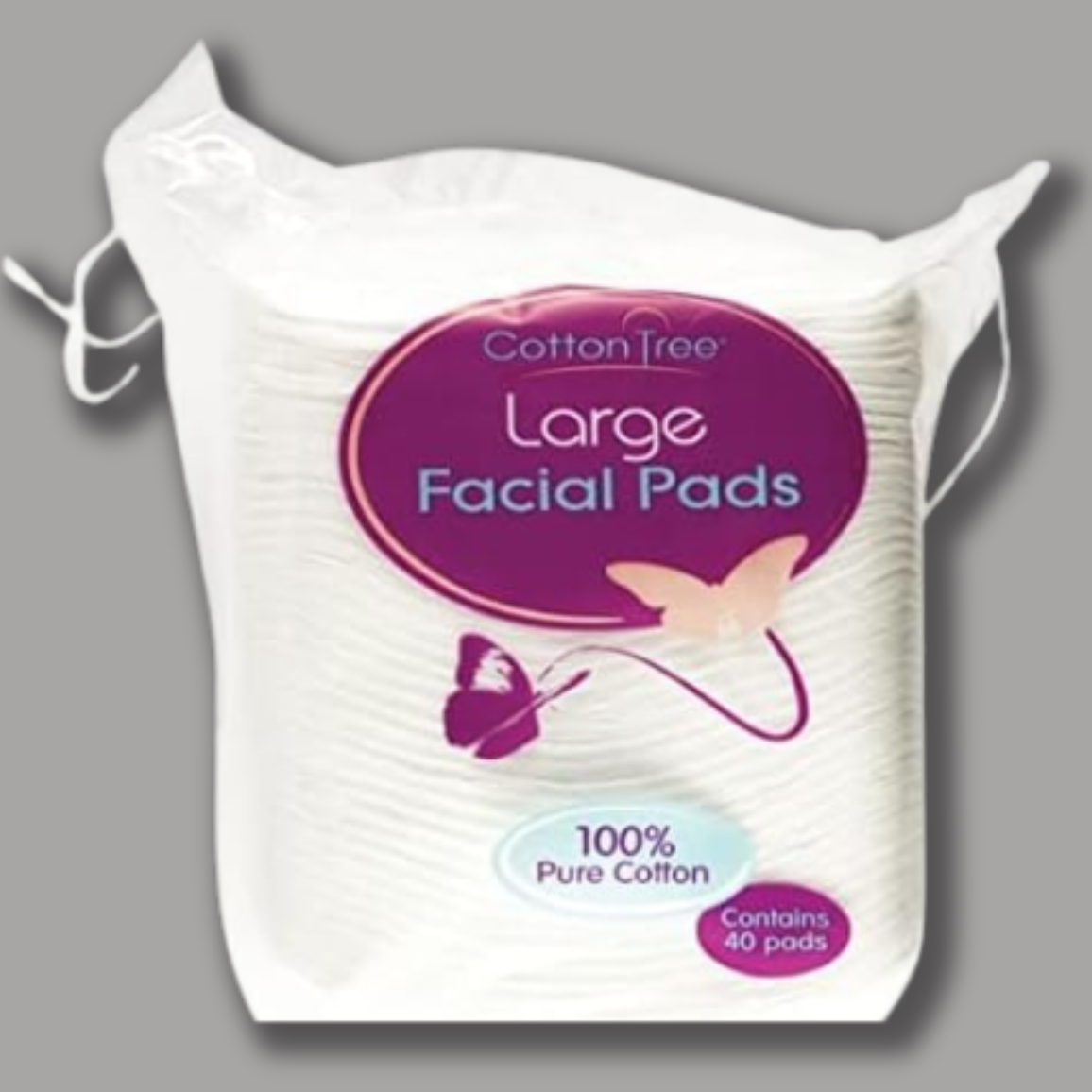 Pack of 40 Large Oval Cotton Wool Pads