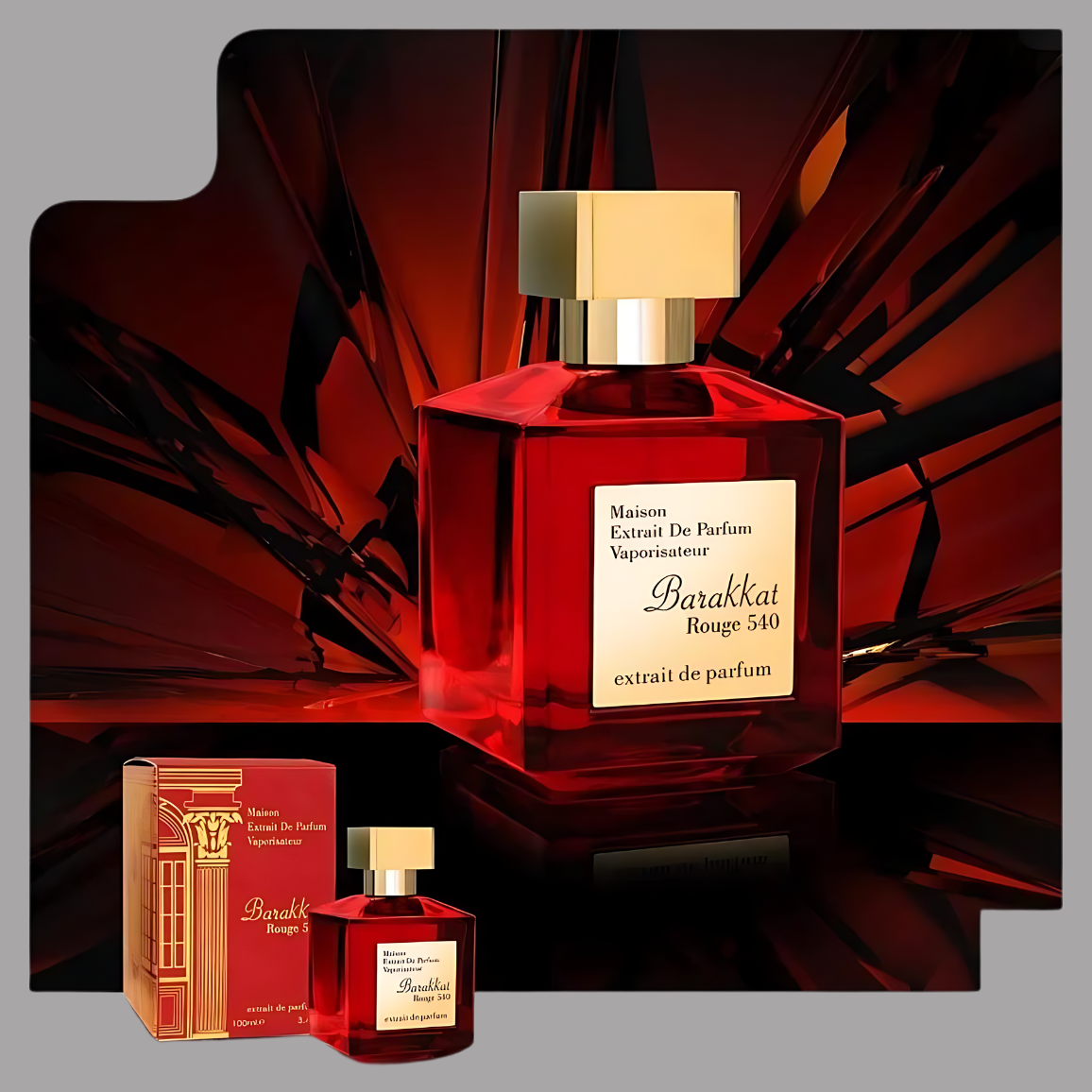 Barakkat Rouge 540 Maison Extrait de Parfum 100ml Fragrance World