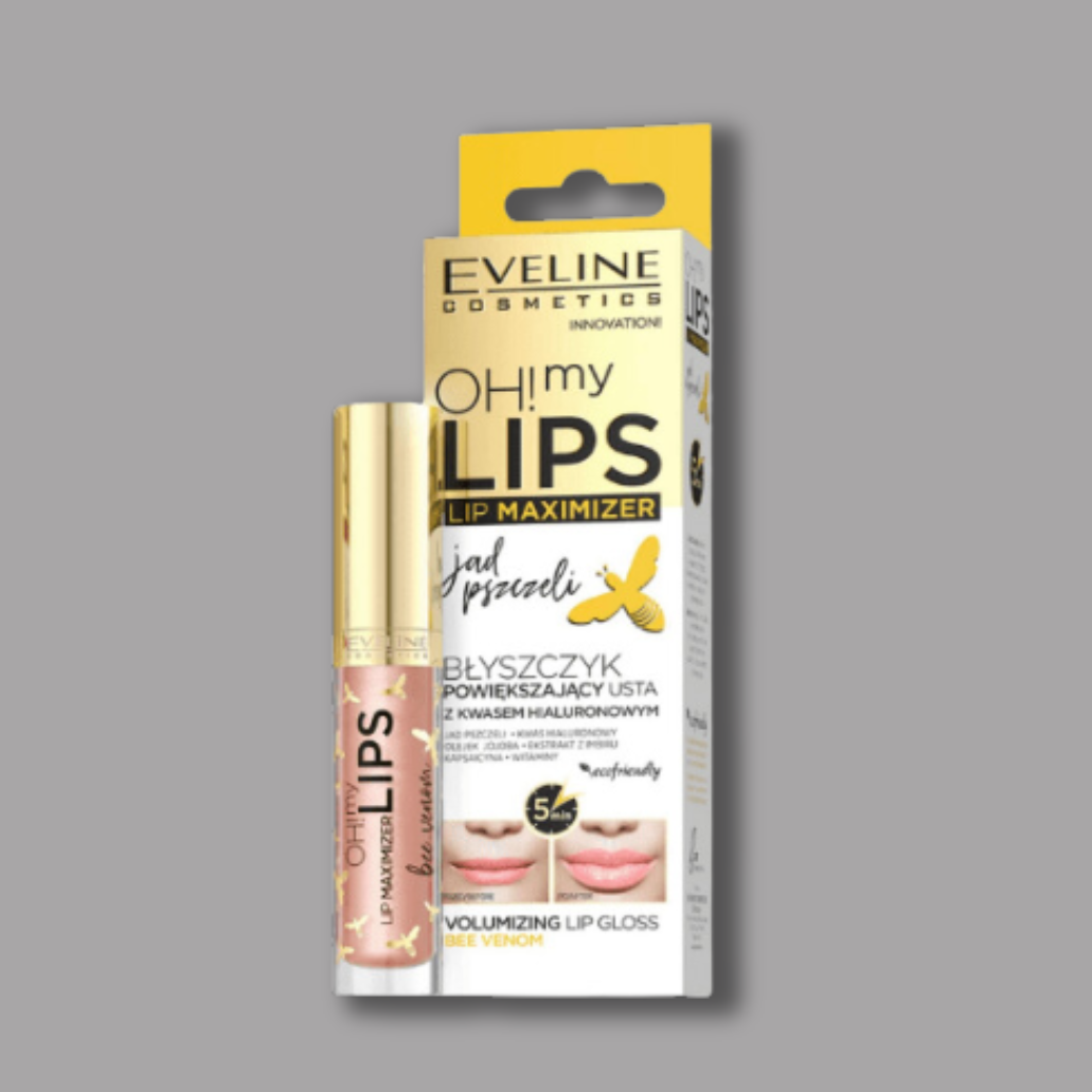 Eveline Oh My Lips Lip Maximizer Volumizing Lipgloss With Bee Venom